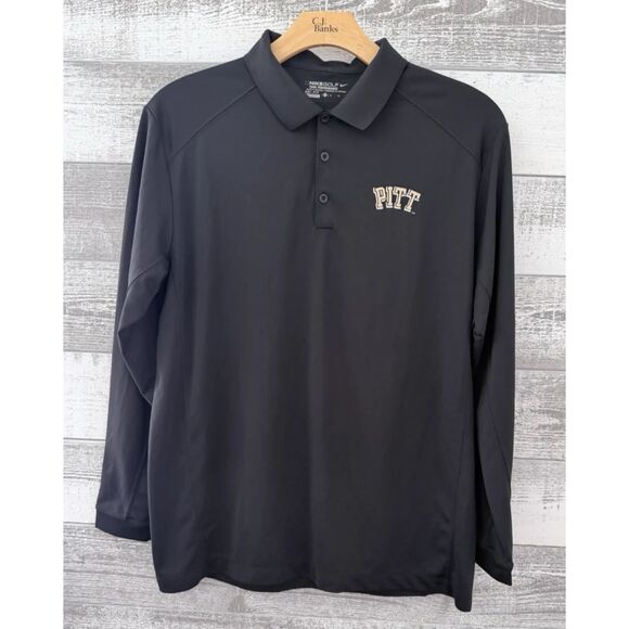 Nike Other - Nike Golf Tour Performance Dri-Fit Pitt Panthers Polo Shirt Men's Size XL